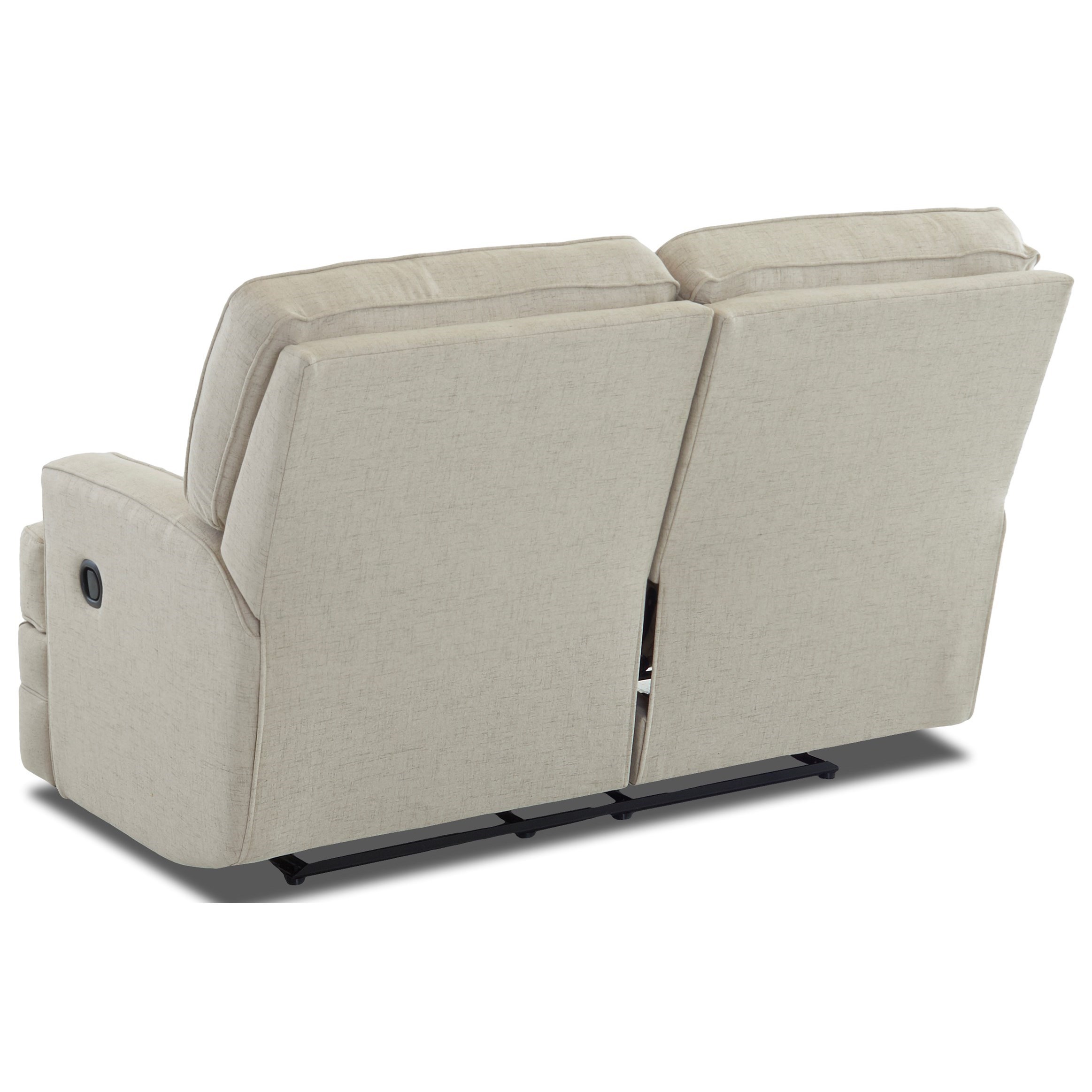 Klaussner Chapman Casual Power Reclining Loveseat Dream Home